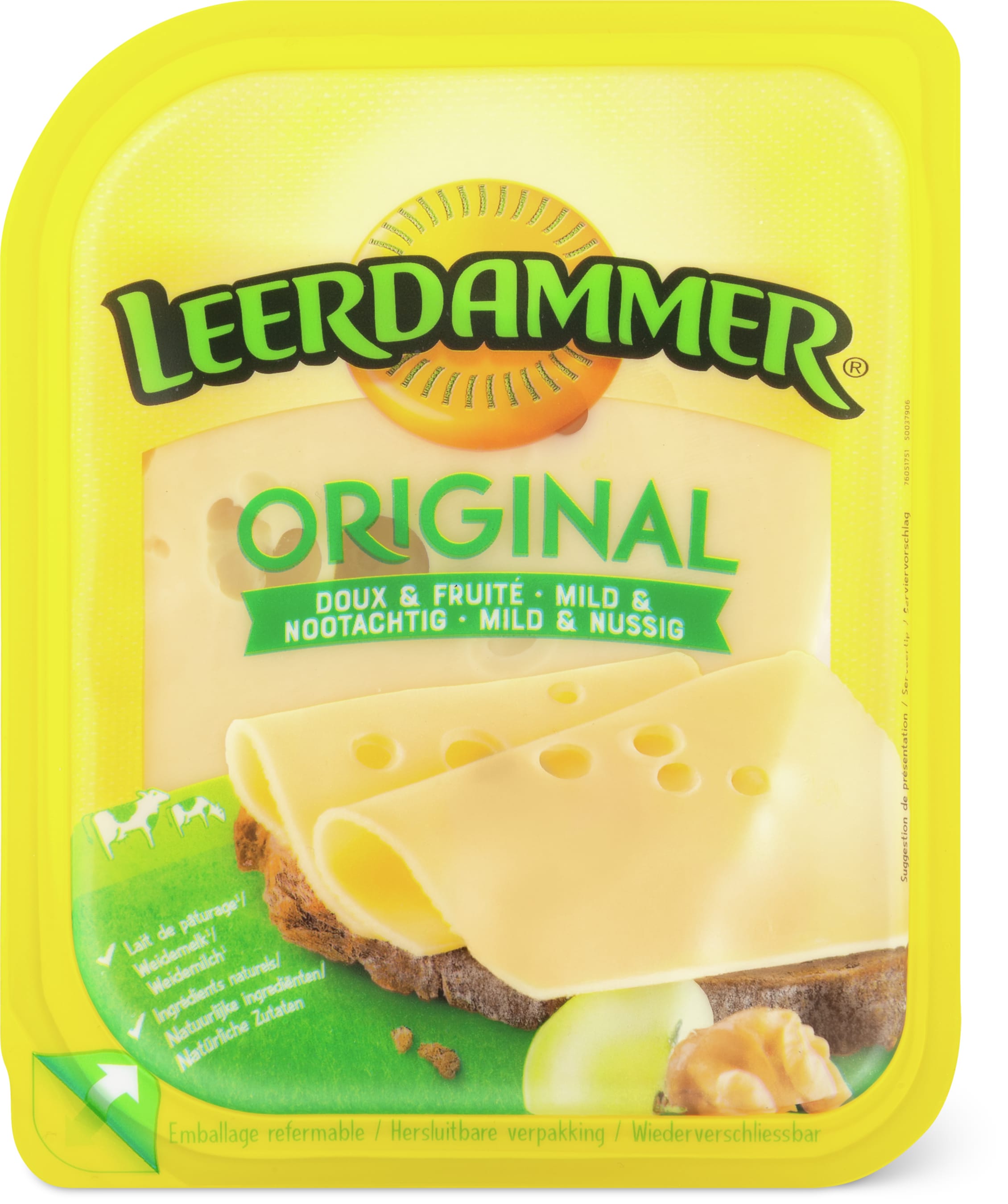 Leerdammer Original formaggio a fette 350g